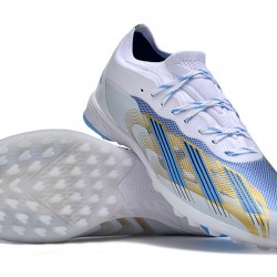 Adidas X Speedportal.1 TF White Gold Women and Men Soccer Cleats