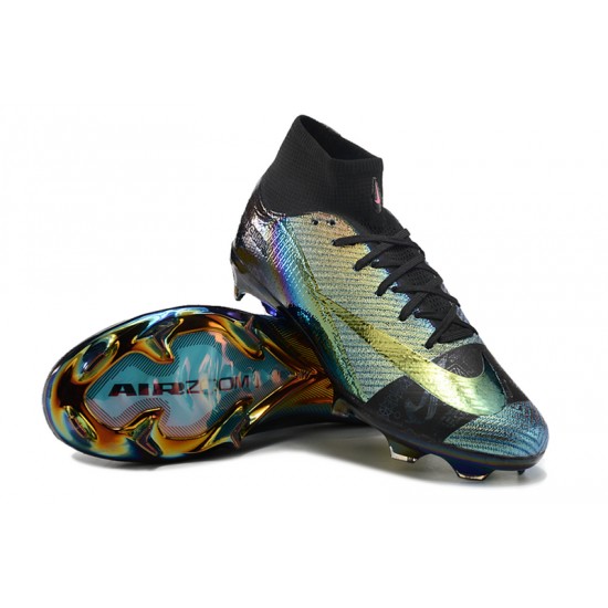 Click To Order Nike Mercurial Superfly 10 Elite FG Black Gold Mens Soccer Cleats For Sale