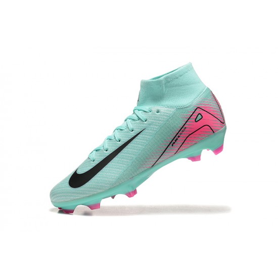 Popular Goods Nike Mercurial Superfly 10 Elite FG Black and Pink Mens Soccer Cleats Shop Online