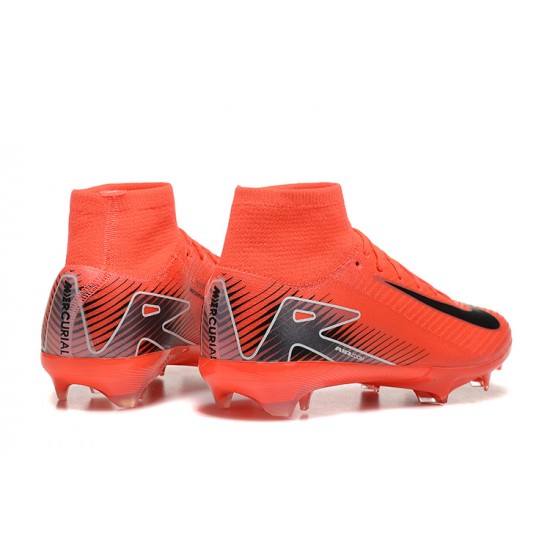 Goods That Sell Well Nike Mercurial Superfly 10 Elite FG Black and Red Mens Soccer Cleats Sale