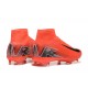 Goods That Sell Well Nike Mercurial Superfly 10 Elite FG Black and Red Mens Soccer Cleats Sale