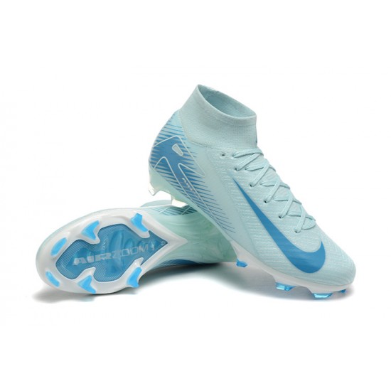 Explore Nike Mercurial Superfly 10 Elite FG Blue Mens Soccer Cleats Shop