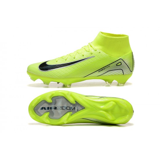 Our Top Picks Nike Mercurial Superfly 10 Elite FG Neongreen Mens Soccer Cleats Shop Online