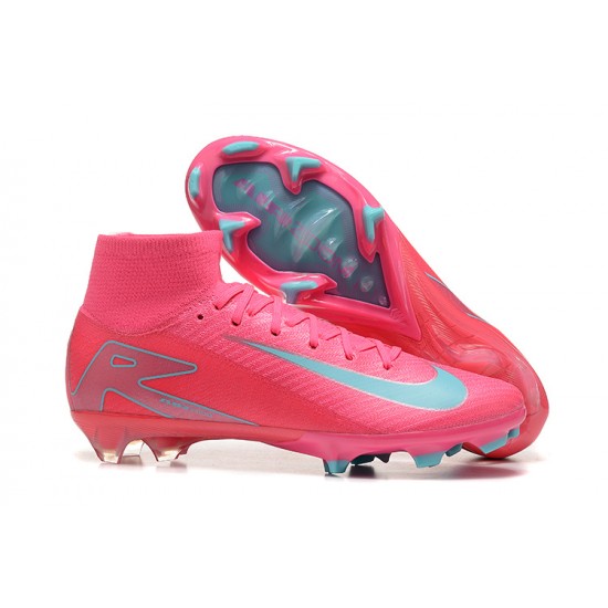 Where To Get Nike Mercurial Superfly 10 Elite FG Pink Blue Mens Soccer Cleats Online