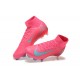 Where To Get Nike Mercurial Superfly 10 Elite FG Pink Blue Mens Soccer Cleats Online