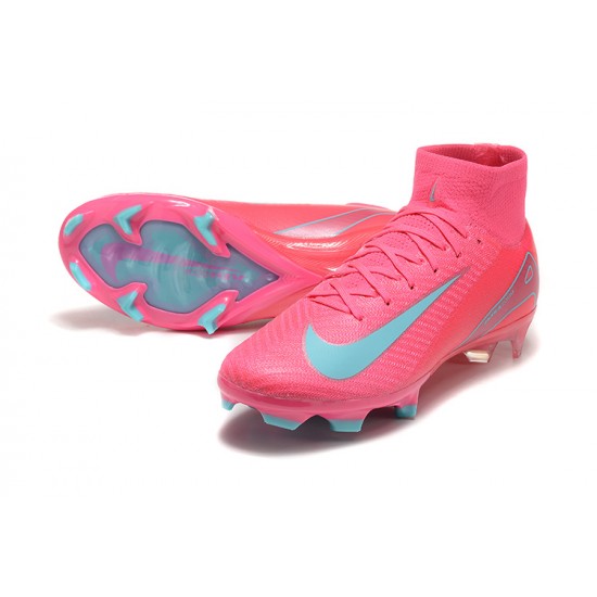 Where To Get Nike Mercurial Superfly 10 Elite FG Pink Blue Mens Soccer Cleats Online