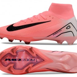 Nike Mercurial Superfly 10 Elite FG Pink and Black Men's Soccer Cleats