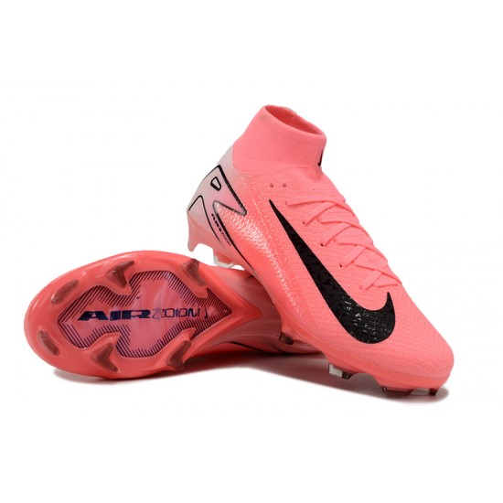 Discover Nike Mercurial Superfly 10 Elite FG Pink and Black Mens Soccer Cleats Online