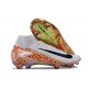 Shop Now Nike Mercurial Superfly 10 Elite FG White and Orange Mens Soccer Cleats For Sale