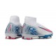 The Best Seller Nike Mercurial Superfly 10 Elite FG White and Pink Mens Soccer Cleats Sale