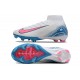 The Best Seller Nike Mercurial Superfly 10 Elite FG White and Pink Mens Soccer Cleats Sale