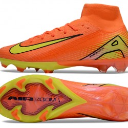 Nike Mercurial Superfly 10 Elite FG Yellow and Orange Men's Soccer Cleats