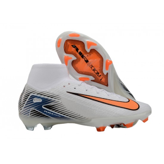 Where To Get Nike Mercurial Superfly 10 Elite FG Orange White Mens Soccer Cleats On Sale