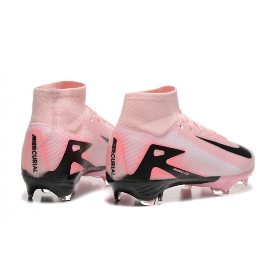 Click To Order Nike Mercurial Superfly 10 Elite FG Pink Black Mens Soccer Cleats Sale