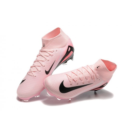 Click To Order Nike Mercurial Superfly 10 Elite FG Pink Black Mens Soccer Cleats Sale