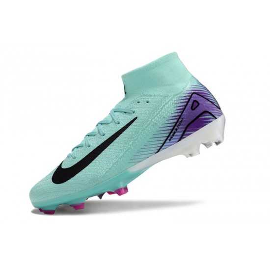 Buy Nike Mercurial Superfly 10 Elite FG Purply and Black Mens Soccer Cleats Shop