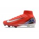 Buy And Seller Nike Mercurial Superfly 10 Elite FG Red and White Mens Soccer Cleats Shop