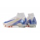 To Have A Ready Market Nike Mercurial Superfly 10 Elite FG White Bule Mens Soccer Cleats Sale