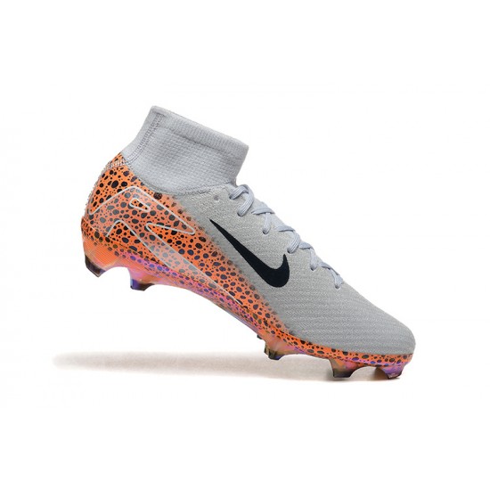 Explore Nike Mercurial Superfly 10 Elite FG White and Orange Mens Soccer Cleats Online