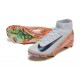 Explore Nike Mercurial Superfly 10 Elite FG White and Orange Mens Soccer Cleats Online