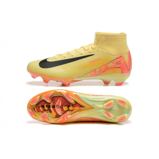 Order To Buy Nike Mercurial Superfly 10 Elite FG Yellow Pink Mens Soccer Cleats Online Shop