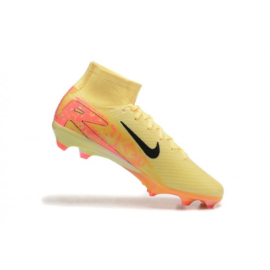 Order To Buy Nike Mercurial Superfly 10 Elite FG Yellow Pink Mens Soccer Cleats Online Shop