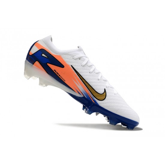 To Have A Ready Market Nike Mercurial Vapor 16 Elite FG White and Blue Mens Soccer Cleats On Sale