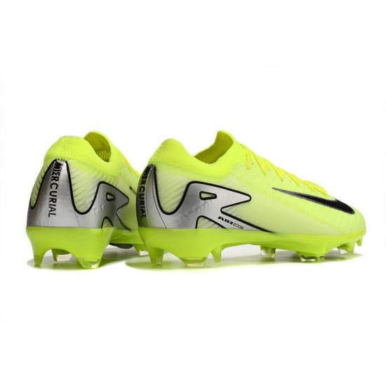 Buy Nike Mercurial Vapor 16 Elite FG Neongreen and Black Mens Soccer Cleats Sale