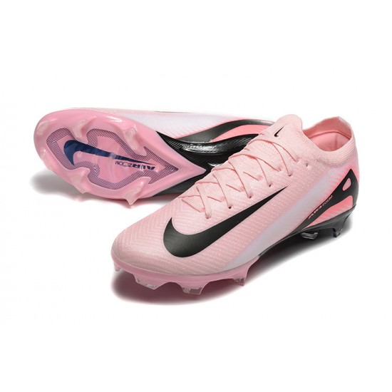 Click To Order Nike Mercurial Vapor 16 Elite FG Pink and Black Mens Soccer Cleats On Sale