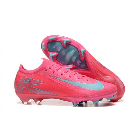 Buy Nike Mercurial Vapor 16 Elite FG Pink and Blue Mens Soccer Cleats On Sale