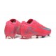 Buy Nike Mercurial Vapor 16 Elite FG Pink and Blue Mens Soccer Cleats On Sale