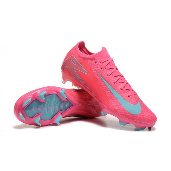 Buy Nike Mercurial Vapor 16 Elite FG Pink and Blue Mens Soccer Cleats On Sale