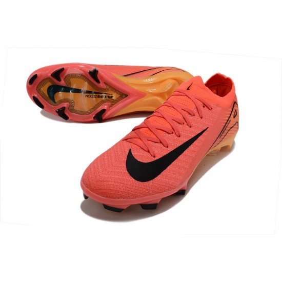 High Quality Nike Mercurial Vapor 16 Elite FG Orange and Black Mens Soccer Cleats On Sale