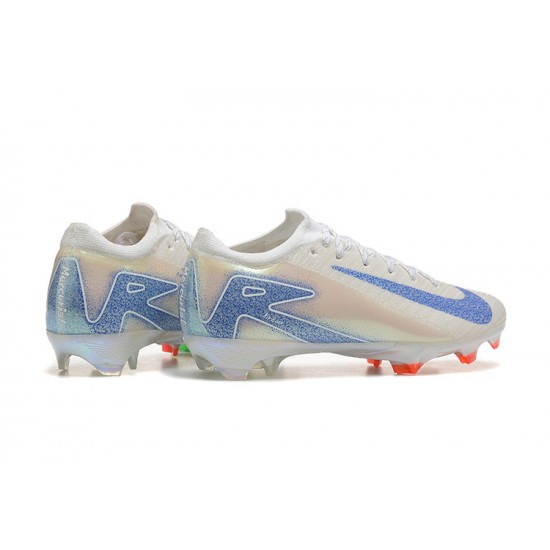 The Best Seller Nike Mercurial Vapor 16 Elite FG White and Blue Mens Soccer Cleats Shop