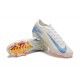 The Best Seller Nike Mercurial Vapor 16 Elite FG White and Blue Mens Soccer Cleats Shop