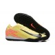 Click To Order Nike Mercurial Vapor 16 Elite TF Black Yellow Mens Soccer Cleats Sale