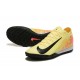 Click To Order Nike Mercurial Vapor 16 Elite TF Black Yellow Mens Soccer Cleats Sale