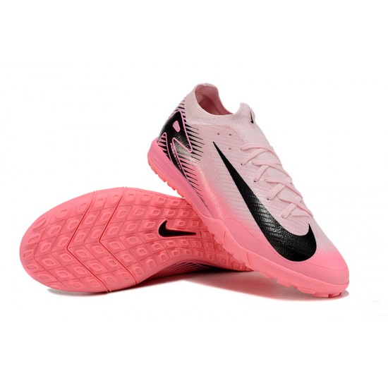 High Quality Nike Mercurial Vapor 16 Elite TF Black and Pink Mens Soccer Cleats Online Shop