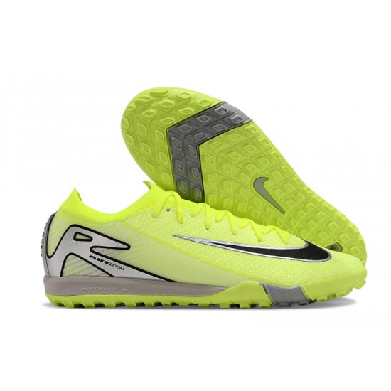 Explore Nike Mercurial Vapor 16 Elite TF Chartreuse Grey Mens Soccer Cleats Online