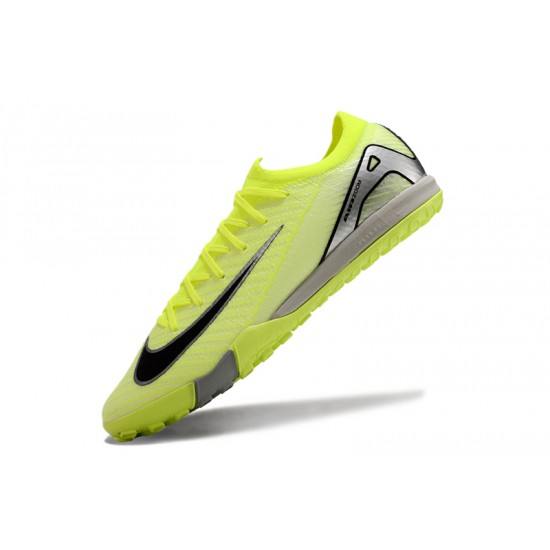 Explore Nike Mercurial Vapor 16 Elite TF Chartreuse Grey Mens Soccer Cleats Online