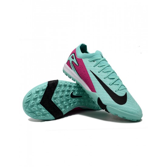 Sell Like Wild Fire Nike Mercurial Vapor 16 Elite TF Teal and Black Mens Soccer Cleats For Sale