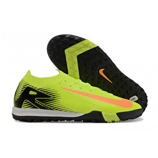 Shop Now Nike Mercurial Vapor 16 Elite TF Orange and Chartreuse Mens Soccer Cleats Online Shop