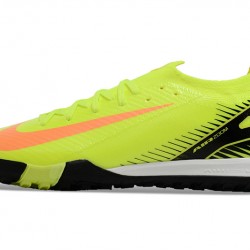 Nike Mercurial Vapor 16 Elite TF Orange and Chartreuse Men's Soccer Cleats