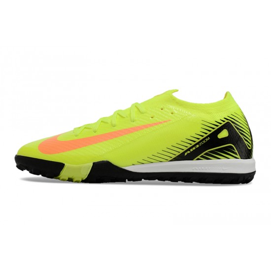 Shop Now Nike Mercurial Vapor 16 Elite TF Orange and Chartreuse Mens Soccer Cleats Online Shop