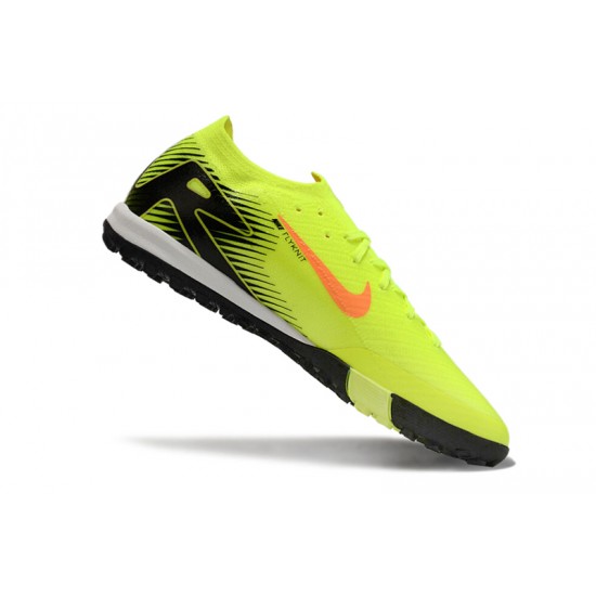 Shop Now Nike Mercurial Vapor 16 Elite TF Orange and Chartreuse Mens Soccer Cleats Online Shop