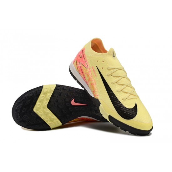 Shop the latest Nike Mercurial Vapor 16 Elite TF Pink and Yellow Mens Soccer Cleats Shop