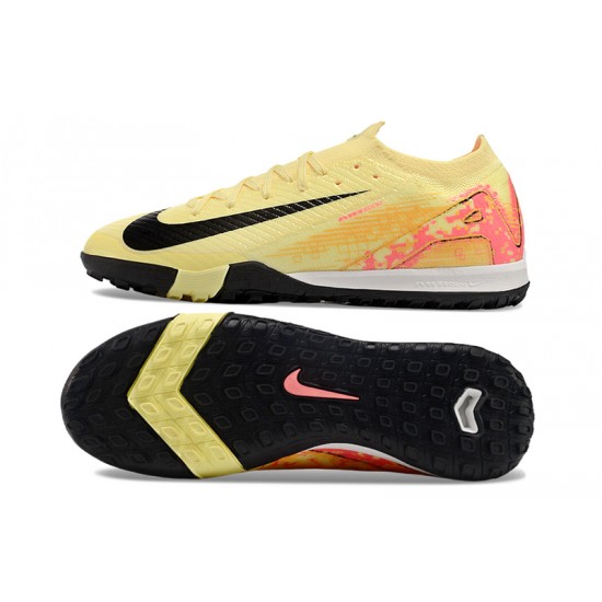 Shop the latest Nike Mercurial Vapor 16 Elite TF Pink and Yellow Mens Soccer Cleats Shop