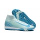 Click To Order Nike Mercurial Superfly 10 Elite TF Ltblue White Mens Soccer Cleats On Sale