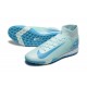 Click To Order Nike Mercurial Superfly 10 Elite TF Ltblue White Mens Soccer Cleats On Sale