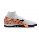 Discover Nike Mercurial Superfly 10 Elite TF White Orange Soccer Cleats Shop